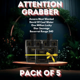 The Attention Grabber (Pack Of 5)